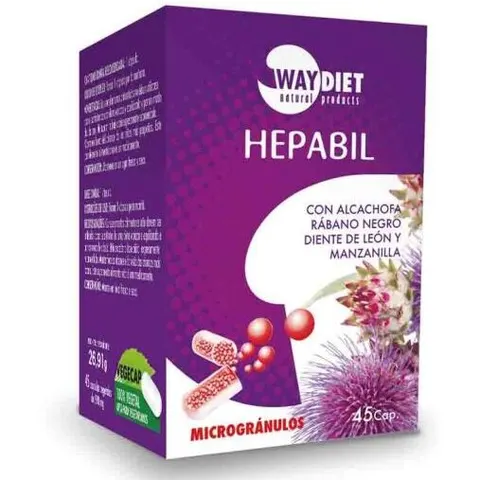 Waydiet Hepabil 45 Capsulas 22 gr – imagen 3