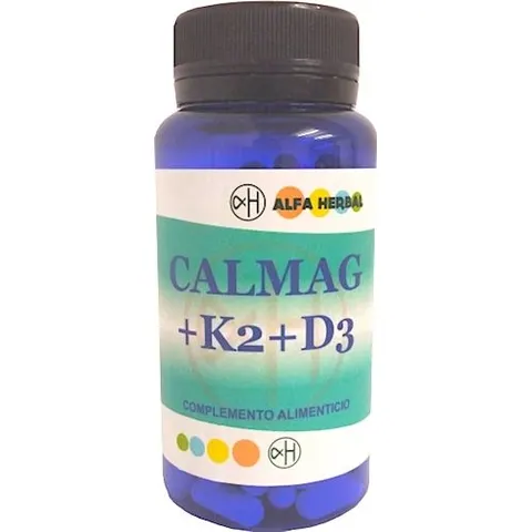 Alfa herbal calmag k2+d3 120cap. – imagen 3