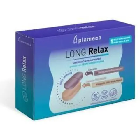 Plameca Long Relax 30 Comprimidos – imagen 5