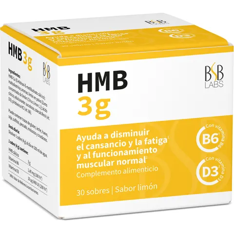 BSB Labs Hmb Limón 30 sobres – imagen 4