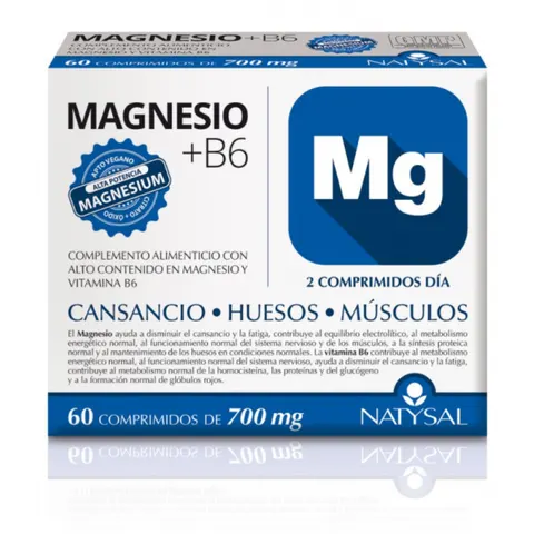 Natysal magnesio + b6 60comp. – imagen 5