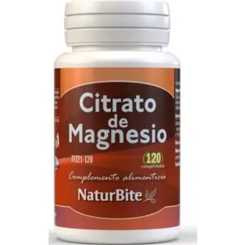 Naturbite Citrato De Magnesio 120 Comprimidos – imagen 4