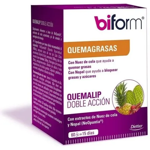 BIFORM Quemalip Doble Acción 60caps – imagen 3