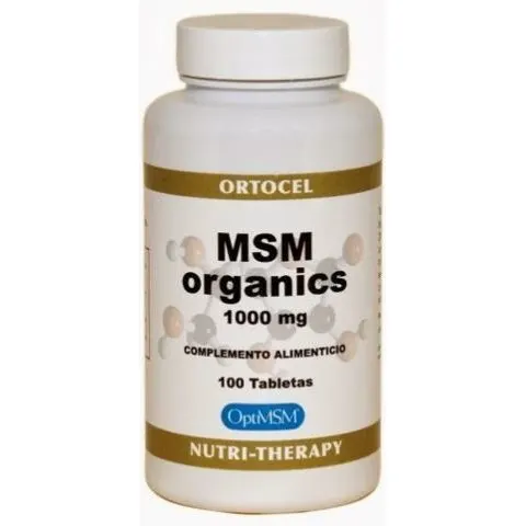 Ortocel nutri-therapy msm organics 1000mg. 100comp. – imagen 4