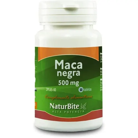 Naturbite Maca Negra 60 comp – imagen 2