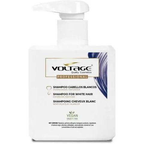 Voltage Cosmetics Champú Cabellos Blancos 500 ml – imagen 4