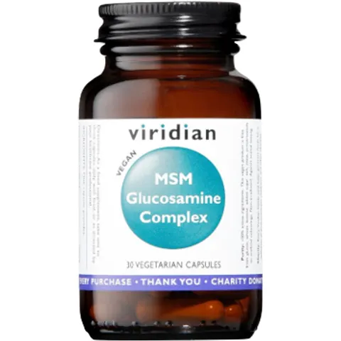 Viridian glucosamina msm 30cap.veg. – imagen 4