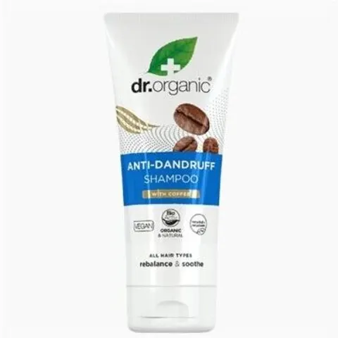Dr. Organic Champú Anticaspa de Café 200 ml – imagen 4