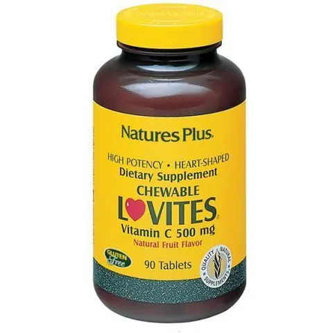 NaturesPlus Suplemento de Vitamina C Lovites 500mg - 90 Comprimidos – imagen 2