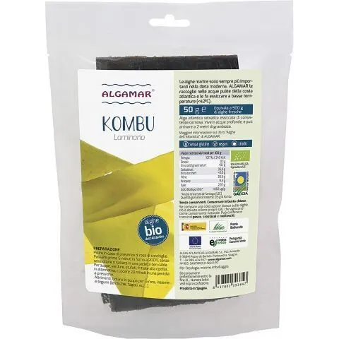 Algamar Alga Kombu 50 gr – imagen 2