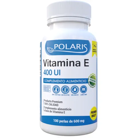 Polaris Vitamina e 400ui 100 caps – imagen 4