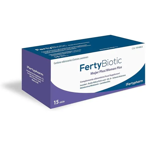 Fertypharm FertyBiotic Mujer Plus 15 Sticks – imagen 3