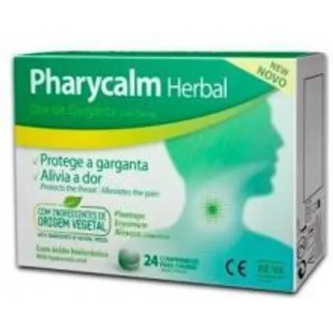 Pharycalm Herbal 24 Comprimidos – imagen 4
