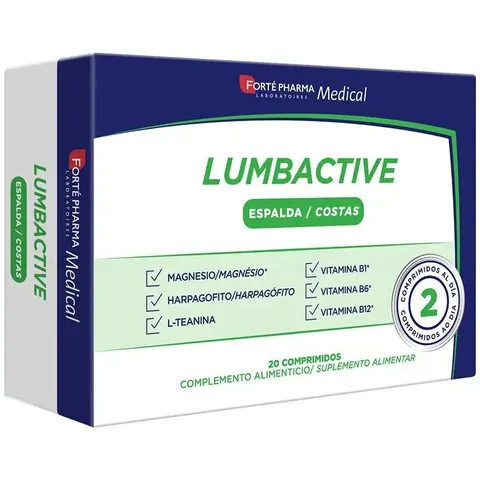 Forté Pharma Lumbactive Espalda 20 Comprimidos – imagen 4
