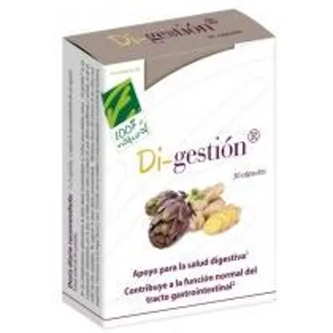 100% Natural Di-gestión 30 Cápsulas – imagen 4