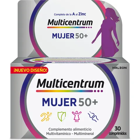 Multicentrum Mujer 50+ 30 comp – imagen 4