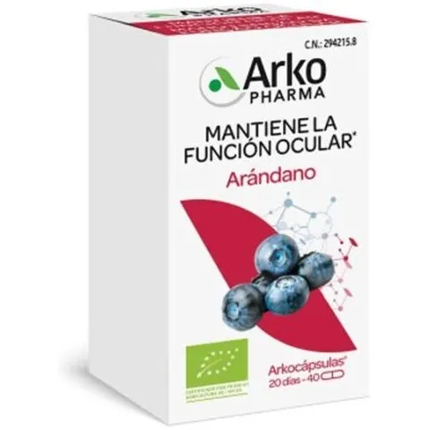 Arkopharma arandanos 40arkocapsulas. bio – imagen 3