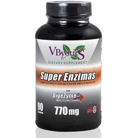 Vbyotics Super Enzimas 90 Cápsulas – imagen 4