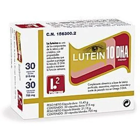 L2Pharma Lutein 10 Dha 30+30Cap. – imagen 3