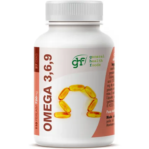 GHF Omega 3-6-9 110 Perlas – imagen 3