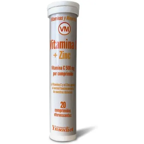 Ynsadiet vitamina c + zinc 20comp.eferv. – imagen 4
