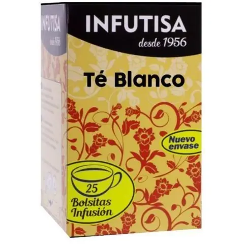 Infutisa Té Blanco 25 sobres – imagen 2