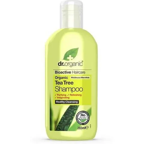 Dr. Organic Champú de Árbol de Té 265ml – imagen 4