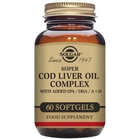 Solgar Super Cod Live Oil Complex 60 cápsulas – imagen 5