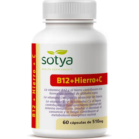 Sotya vit b12 + hierro + vit c 60cap. – imagen 5