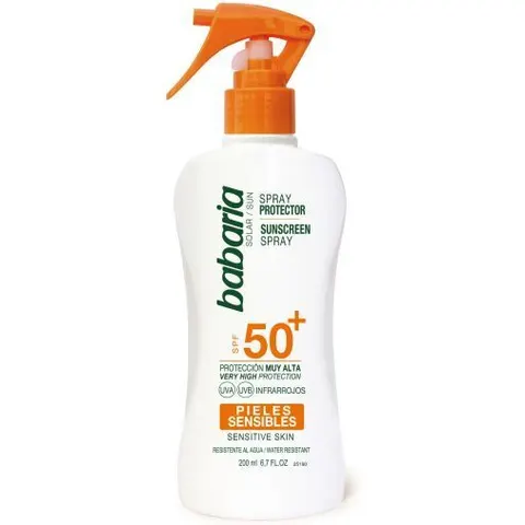 Babaria Protector Solar SPF50+ Spray 200 ml – imagen 4