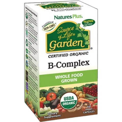 NaturesPlus Garden B Complex 60 Cápsulas – imagen 3