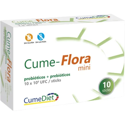 Cumediet Flora Mini Sticks 10 uds – imagen 2