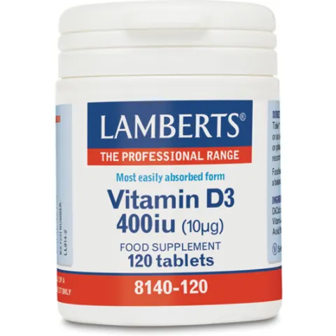 Lamberts Vit D3 400 Iu 120 Comp – imagen 4