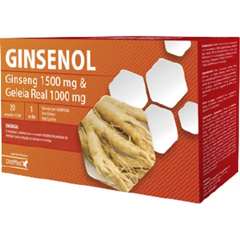 DietMed Ginsenol 20 Ampollas – imagen 4