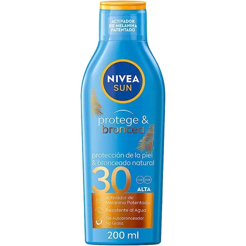 Nivea Sun PROTEGE&BRONCEA; leche SPF30 200 ml – imagen 4