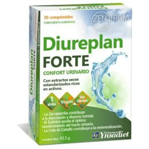 Ynsadiet ZENTRUM DIUREPLAN FORTE 30 Tabs – imagen 4