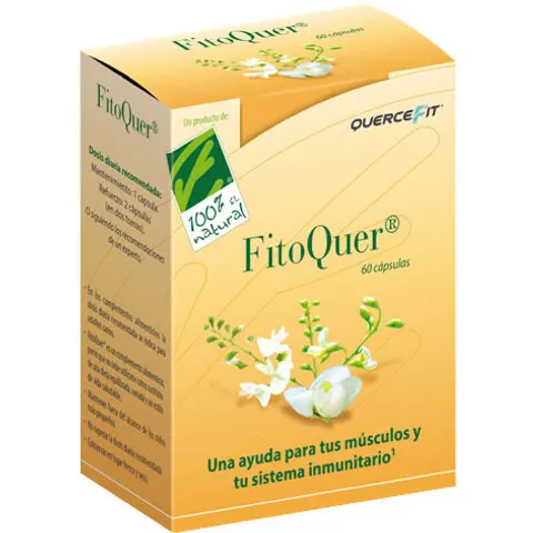 100% Natural Fitoquer 60 cápsulas – imagen 5