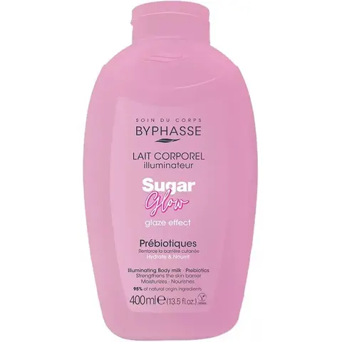 Byphasse Sugar Glow leche corporal iluminadora con prebióticos 400 ml – imagen 3