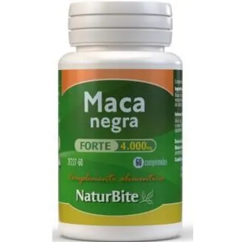 Naturbite Maca Negra Forte 4000 mg 60 comp – imagen 2