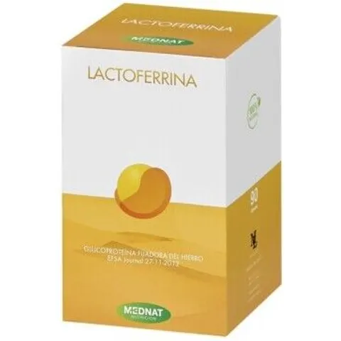 Mednat Nutrición Lactoferrina 90 Cápsulas – imagen 3