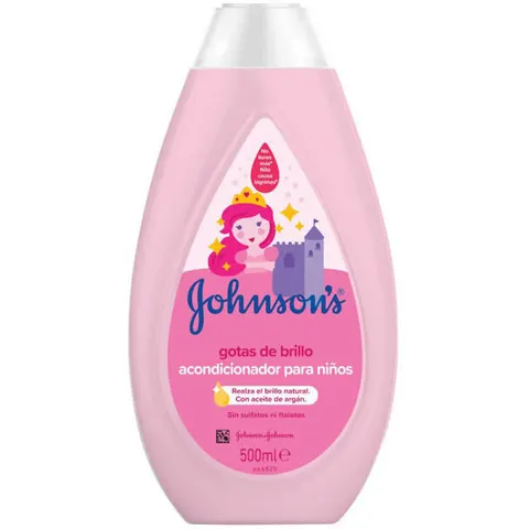 Johnson's Gotas de Brillo Acondicionador 500ml – imagen 2