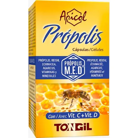 Tongil apicol propolis 40cap. – imagen 5