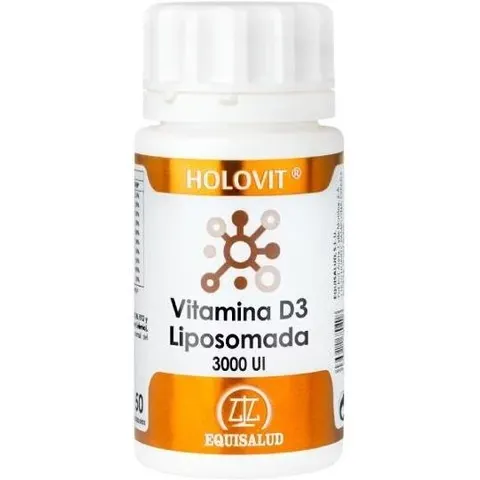 Equisalud holovit vitamina d3 liposomada 3000 ui 50 cap. – imagen 3