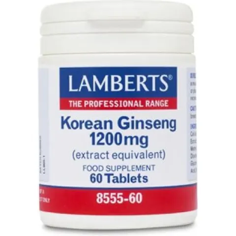 Lamberts Korean Ginseng 1200mg 60comp – imagen 5
