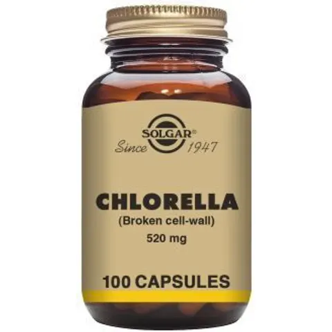 Solgar CHLORELLA 100 VCaps – imagen 5