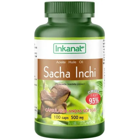 Inkanat Sacha Inchi 100 caps – imagen 3