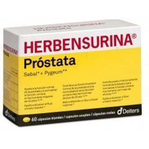 HERBENSURINA ® Próstata 60caps – imagen 4