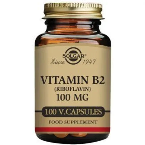 Solgar VITAMIN B2 100mg 100 VCaps – imagen 5