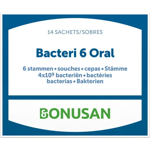 Bonusan Bacteri 6 Oral 14 Sobres – imagen 3