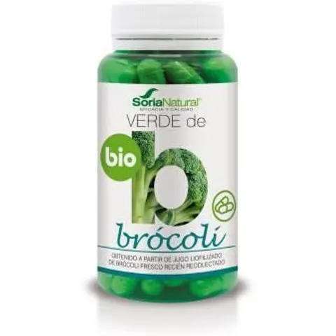 Soria natural verde de brocoli 80cap. – imagen 4